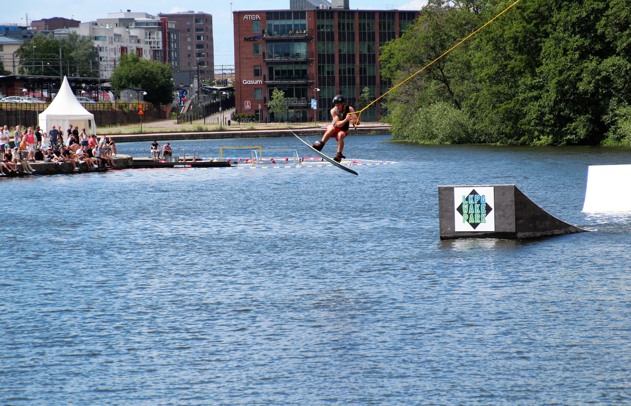 Fantastiskt SM i Wakeboard bakom kabel under SM-veckan i Linköping!