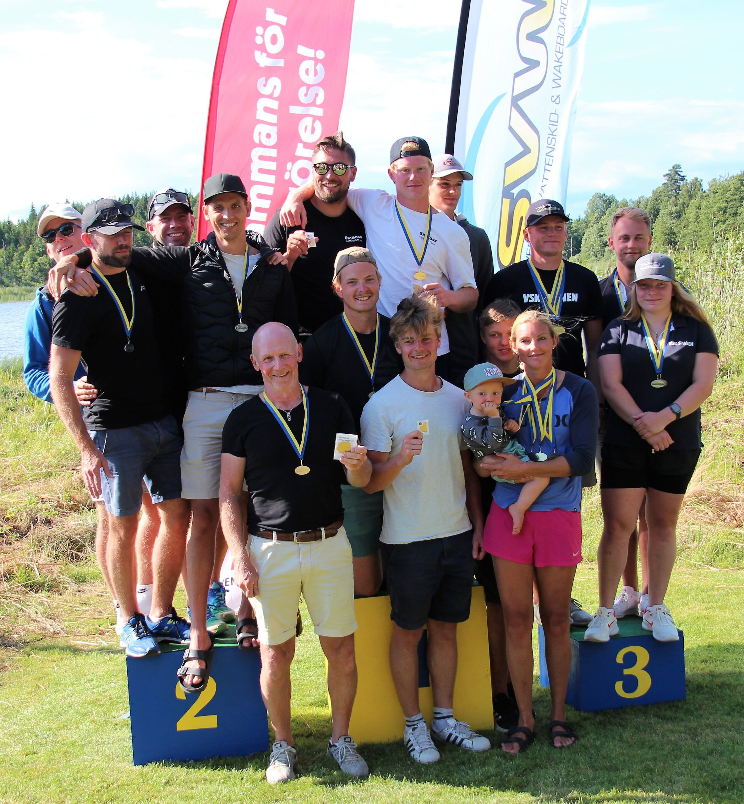 Nya Mästare i vattenskidor koras vid Open SM & PARA SM i Nyköping!